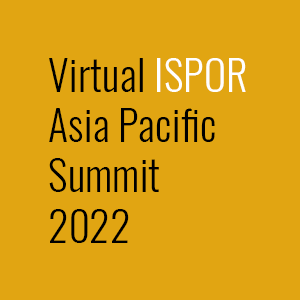 Virtual ISPOR Asia Pacific 2022